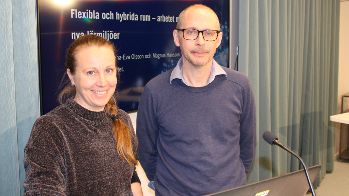 Anna-Eva Olsson och Magnus Hansson