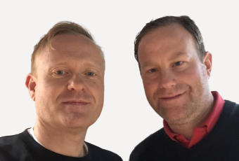 PÖ-redaktionen: Jonas Gunnarsson och Mikael Kindgren.